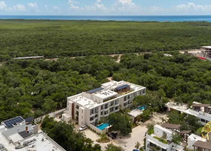 Nhoa 307b Lux 1br Pool View In Aldea Zama Holiday home Tulum