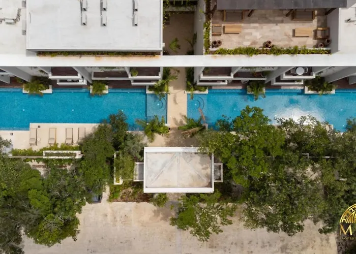 Nhoa 307b Lux 1br Pool View In Aldea Zama Holiday home Tulum